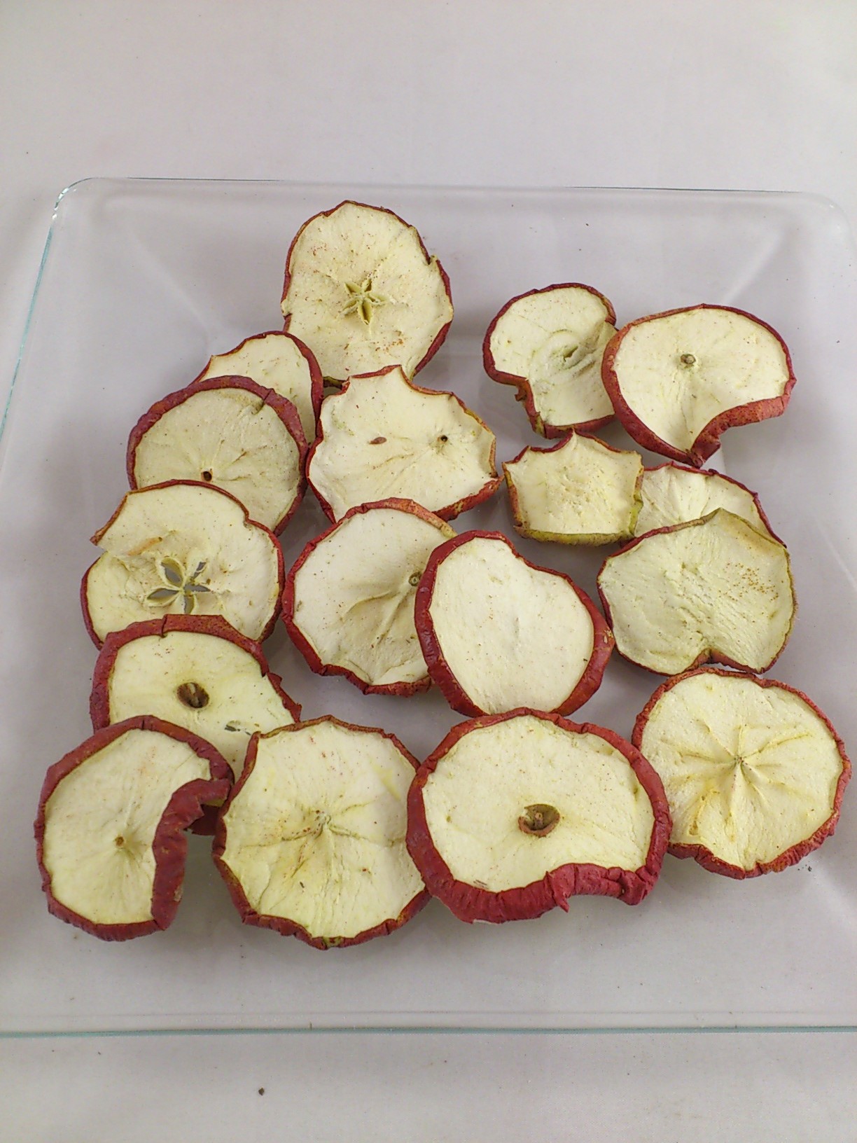 Apfelscheiben rot 50 gr.